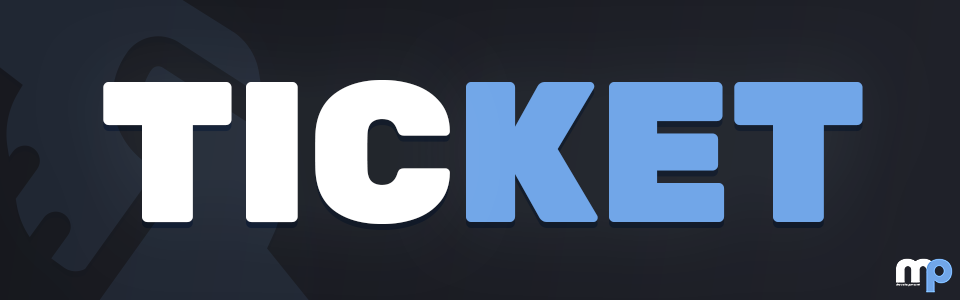Support ticket banner